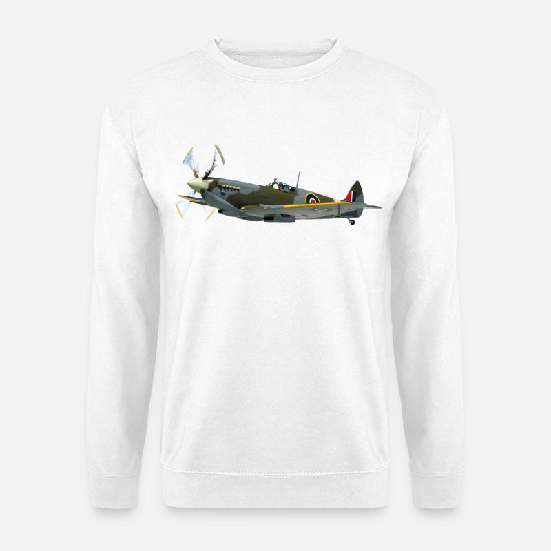 spitfire6 - Unisex Pullover - Weiß