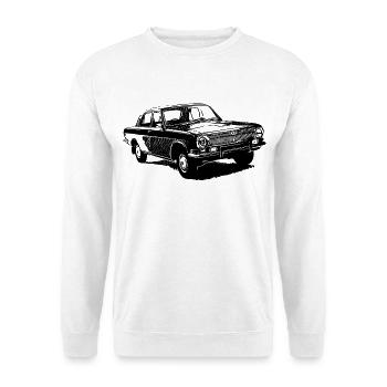 Wolga GAZ 24 - Unisex Pullover - Weiß - Vorne
