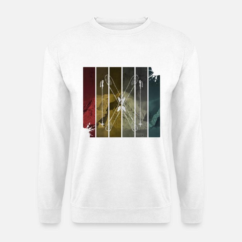 Ski - Unisex Pullover - Weiß