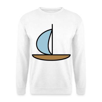 Sailboat - Unisex Sweatshirt - white - Front