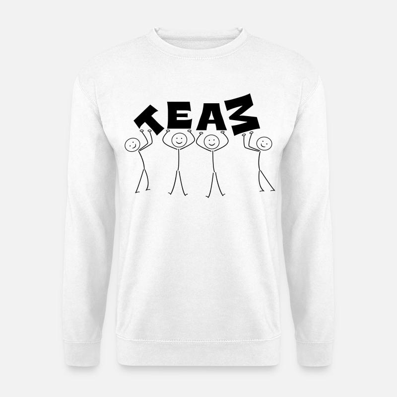 Team - Unisex Pullover - Weiß