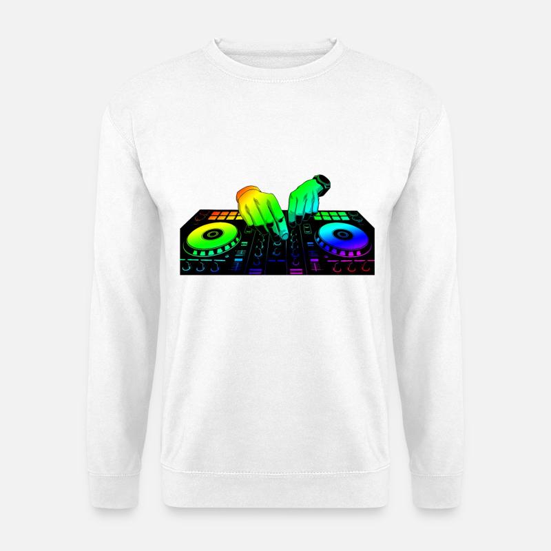 DJ - Unisex Pullover - Weiß