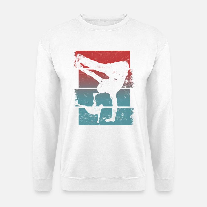 Breakdance - Unisex Pullover - Weiß