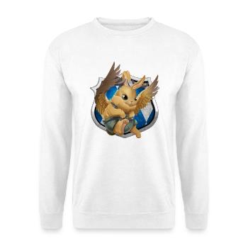 Wolpsig | Kiniglhoos - Sweat-shirt Unisexe - blanc - Devant