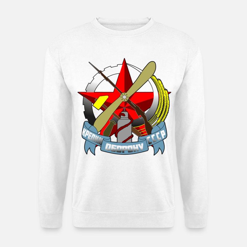 Russie - Sweat-shirt Unisexe - blanc