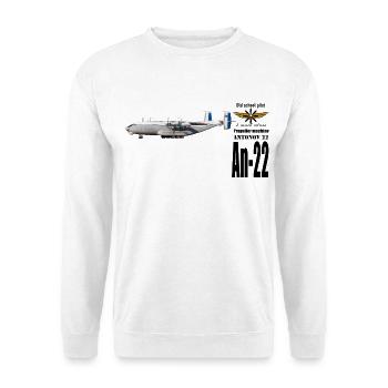 An-22 - Sweat-shirt Unisexe - blanc - Devant
