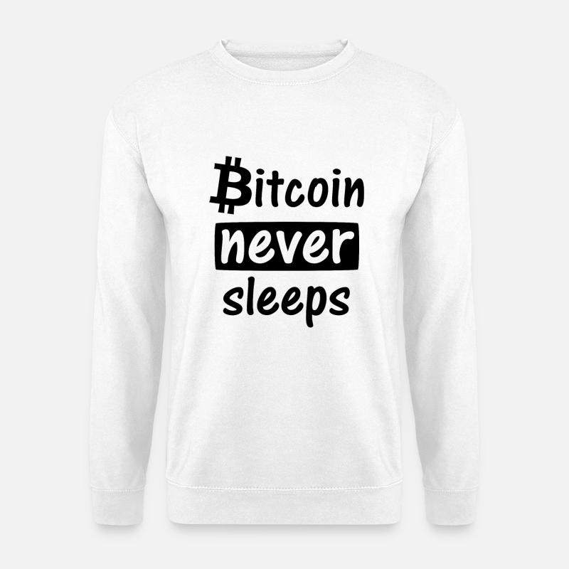 Bitcoin - Unisex Pullover - Weiß