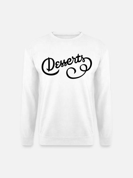 Tolles Design für Naschkatzen - Unisex Pullover - Weiß