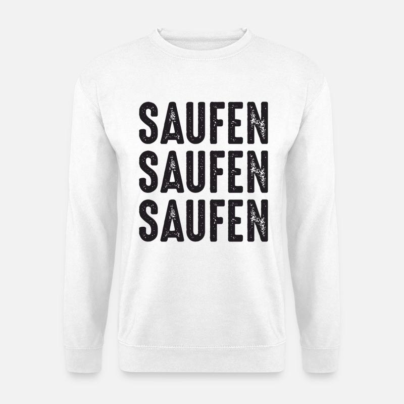 Alkoholiker - Unisex Pullover - Weiß