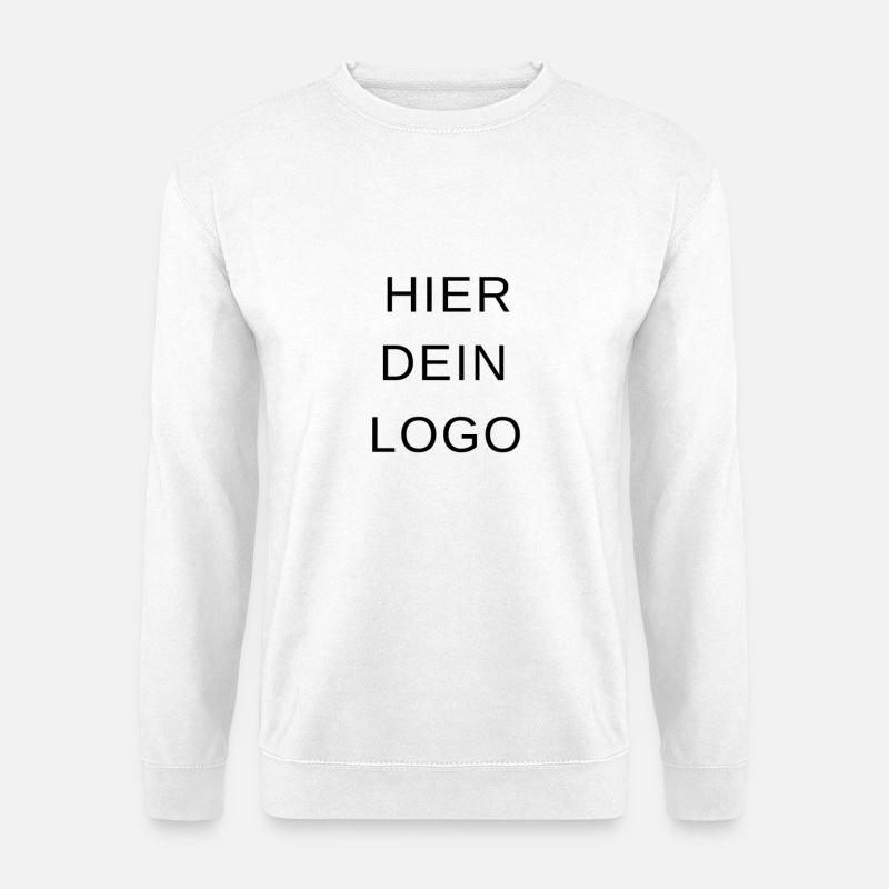 Hier dein logo - Unisex Pullover - Weiß