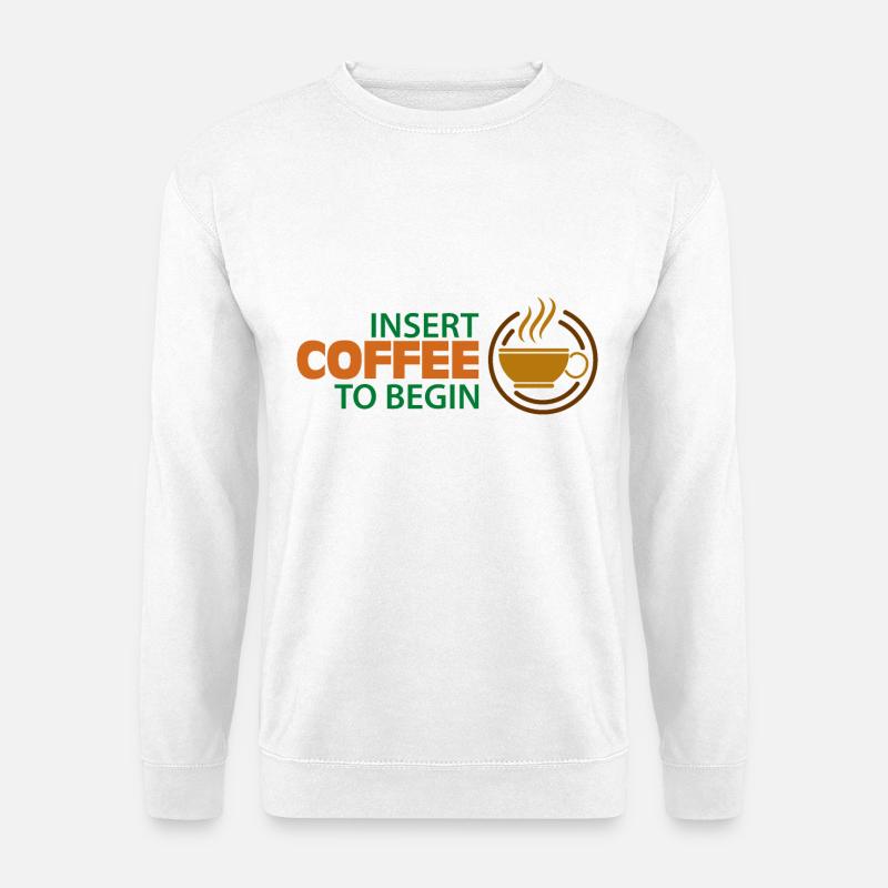 Work motivation - Unisex Sweatshirt - white