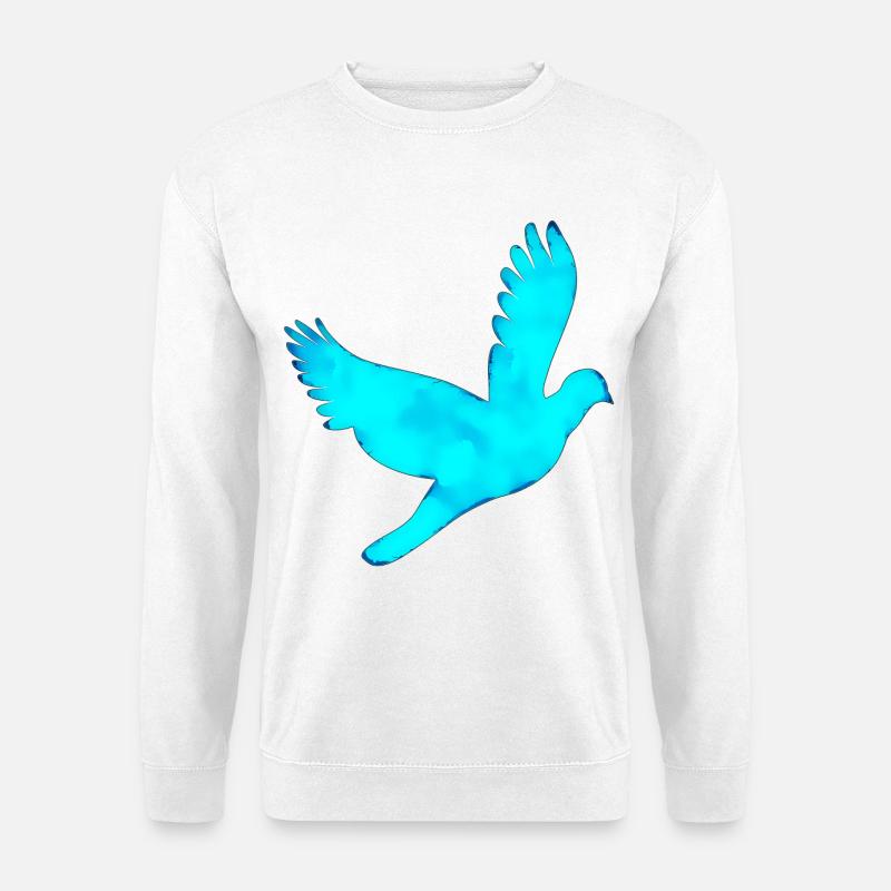 Taube - Unisex Pullover - Weiß