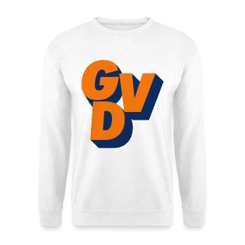 GVD, Parti politique, Malédiction, Politique # - Sweat-shirt Unisexe - blanc - Devant