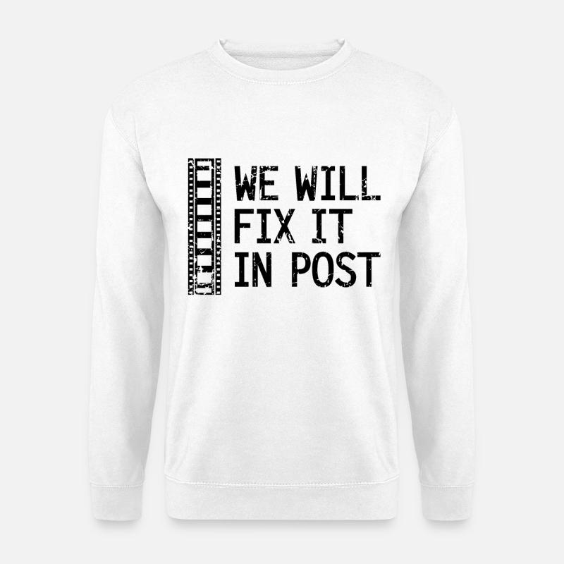 Cutter Spruch - Unisex Pullover - Weiß
