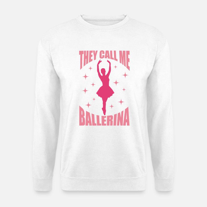 Ballet dancer - Unisex Sweatshirt - white