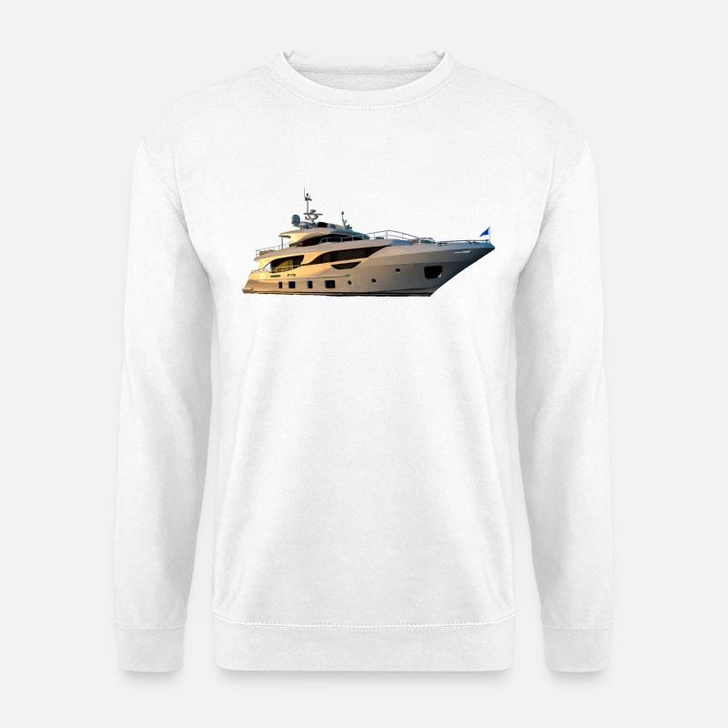 Yacht - Unisex Pullover - Weiß