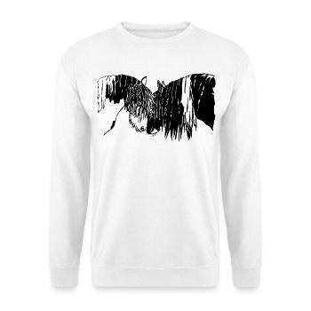 Magnifique bricoleur à cheval - Sweat-shirt Unisexe - blanc - Devant