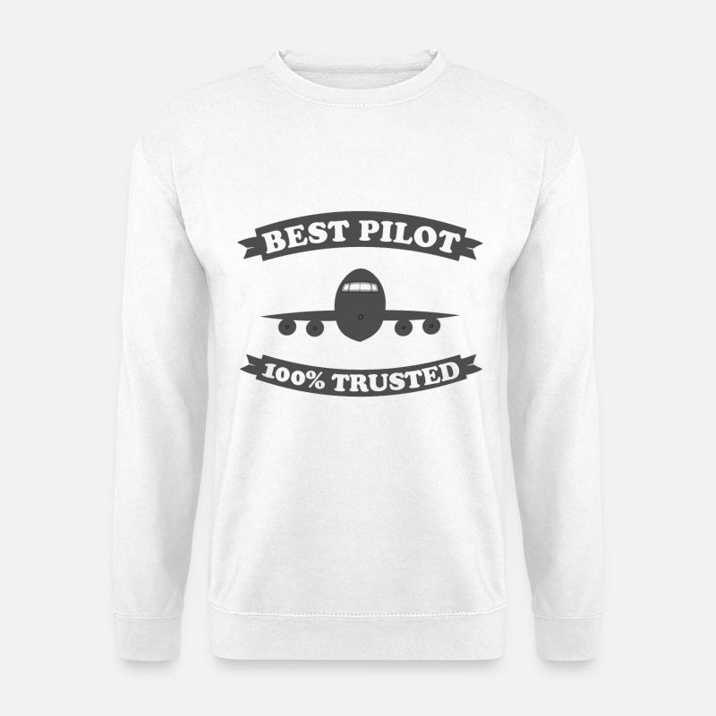 pilot - Unisex Sweatshirt - white