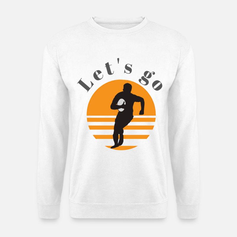 Rugby - Unisex Pullover - Weiß