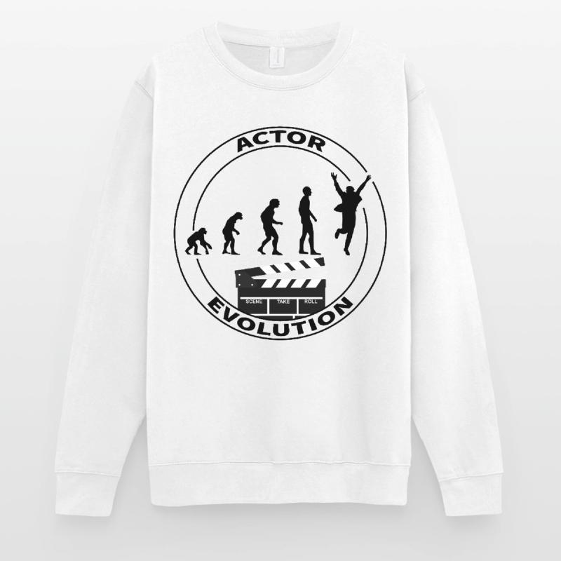 Cadeau d'interprète acteur d'évolution Sweat-shirt Unisexe