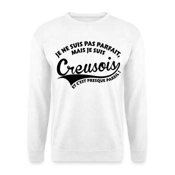 Parfait Creusois - Sweat-shirt Unisexe - blanc - Devant