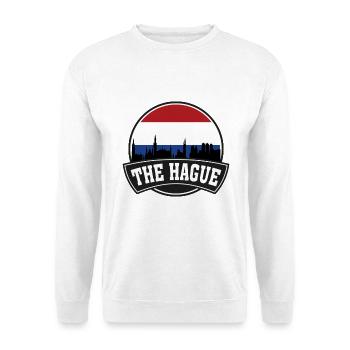 The Hague Netherlands Skyline Travel Souvenir Dutc - Unisex Sweatshirt - white - Front
