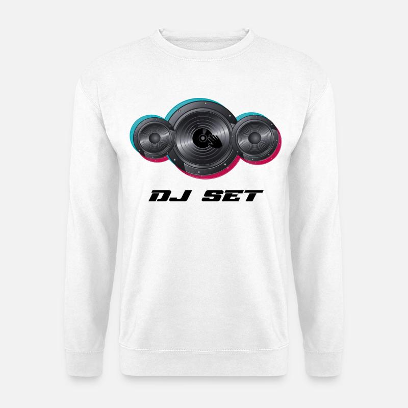 DJ - Unisex Pullover - Weiß