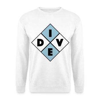 Dive - Unisex Pullover - Weiß - Vorne
