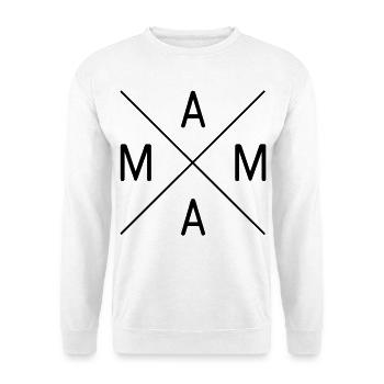 mummy - Unisex Sweatshirt - white - Front