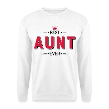 Aunt - Unisex Sweatshirt - white - Front