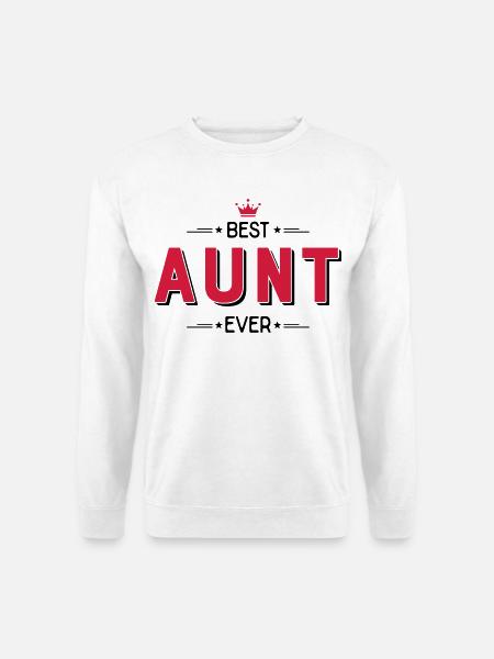 Aunt - Unisex Sweatshirt - white