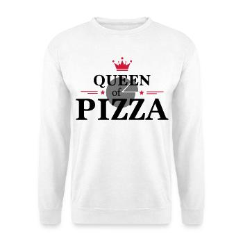 Queen of Pizza - Unisex Sweatshirt - white - Front