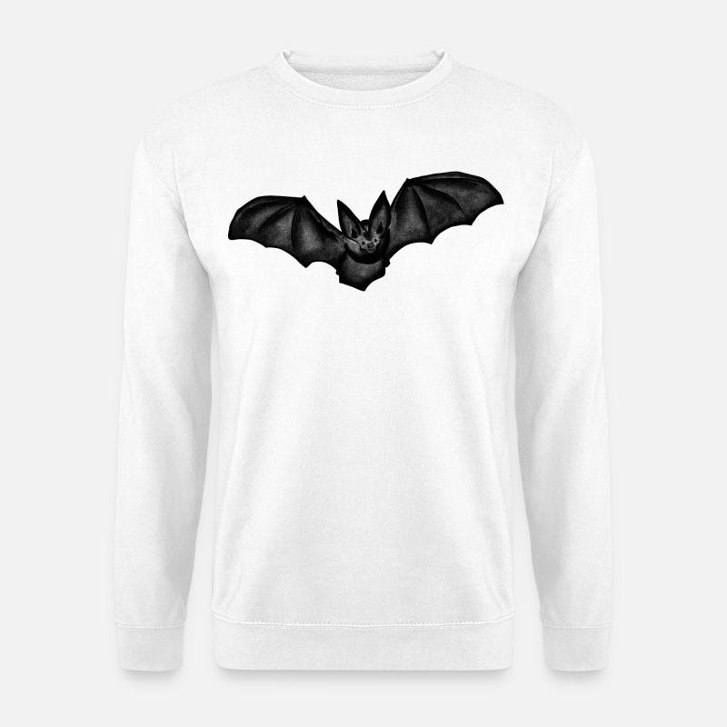 Fledermaus - Unisex Pullover - Weiß