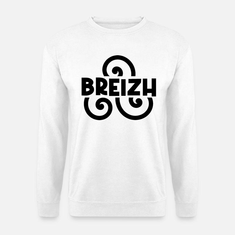 Breizh - Unisex Pullover - Weiß