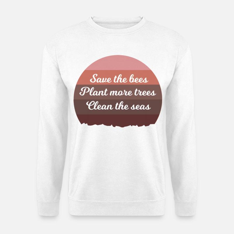 klima - Unisex Pullover - Weiß