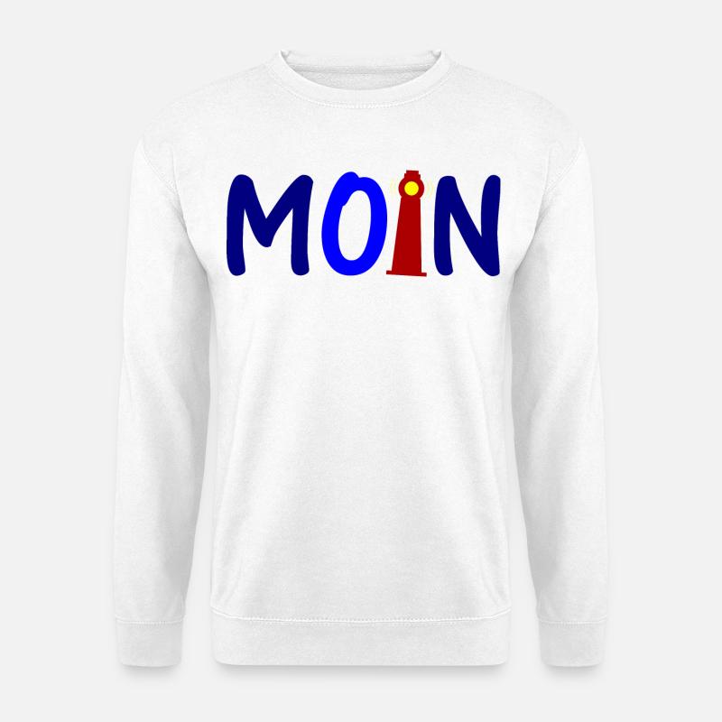 Moin Friesland - Unisex Pullover - Weiß