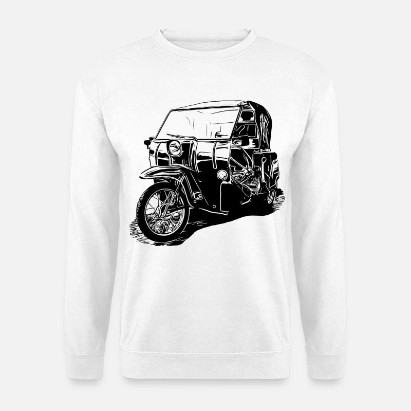 Krause Duo - Unisex Pullover - Weiß