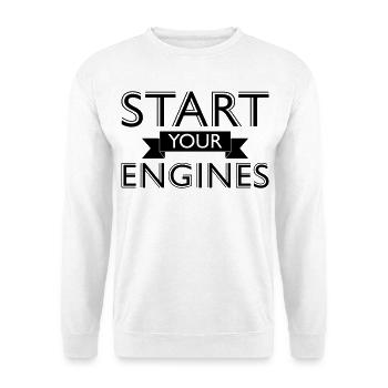 Funny Gifts for Men - Unisex Sweatshirt - white - Front