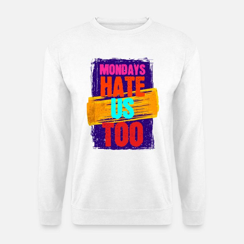 Lustig Statement Cool WItz - Unisex Pullover - Weiß