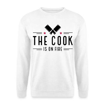 Cook - Unisex Sweatshirt - white - Front