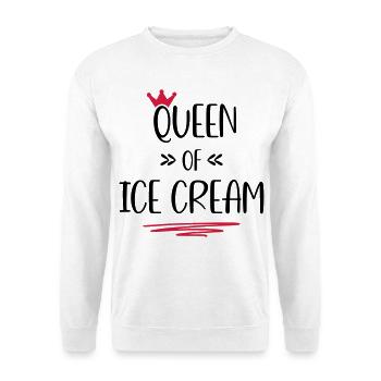 ice cream - Unisex Sweatshirt - white - Front