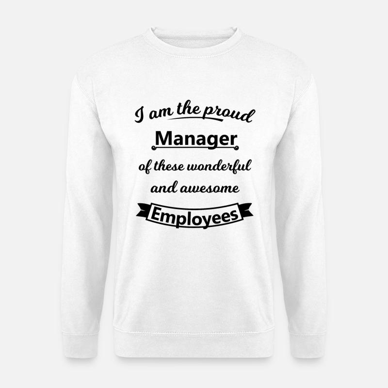 Manager - Unisex Pullover - Weiß