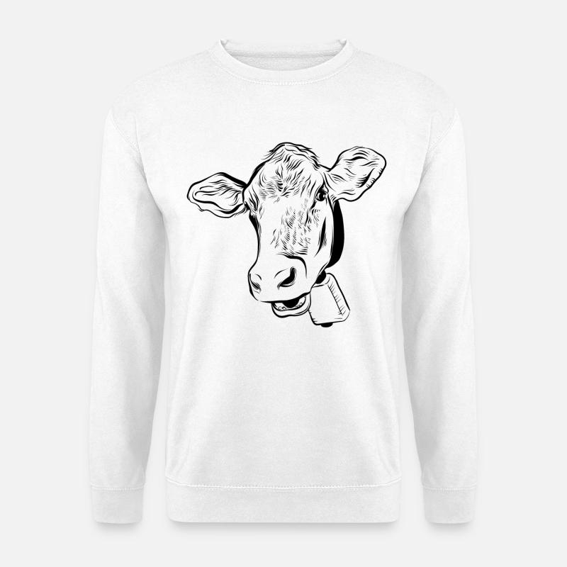Cow cows - Unisex Sweatshirt - white