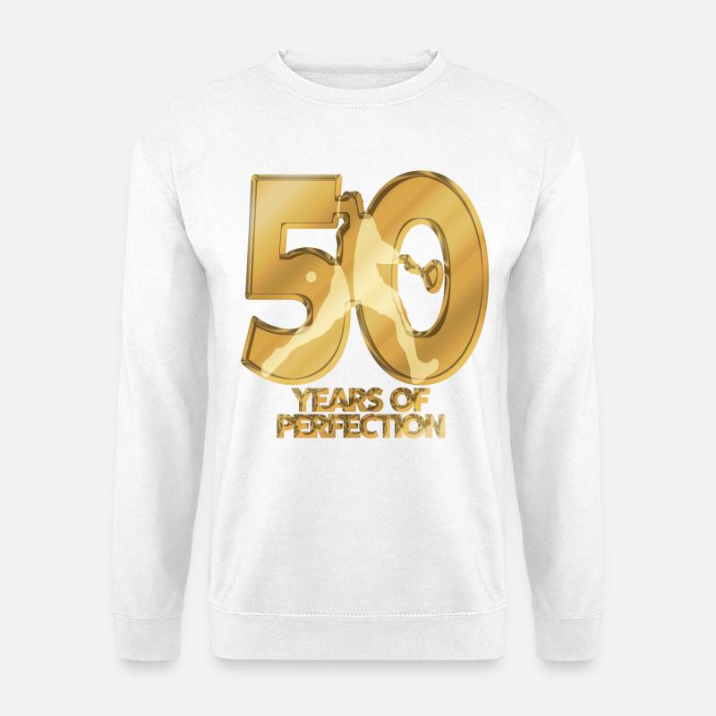 50 Jahre - Unisex Pullover - Weiß