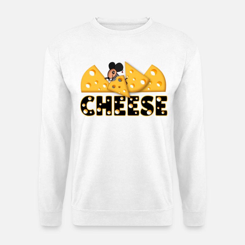 Cheese - Unisex Pullover - Weiß
