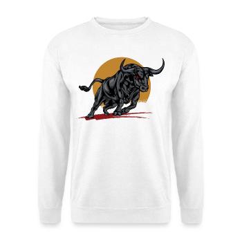 Wildnis Tier - Unisex Pullover - Weiß - Vorne
