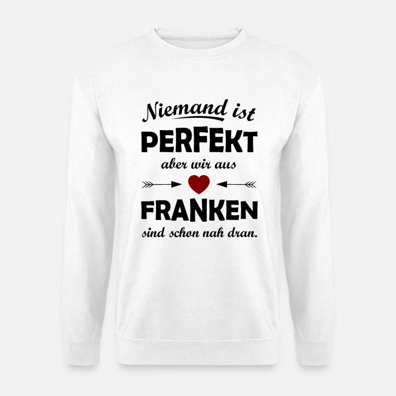 Wir aus Franken - Unisex Pullover - Weiß
