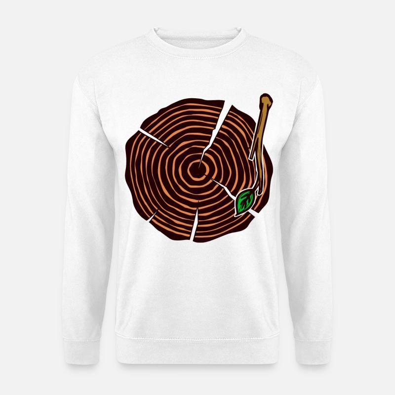 Naturliebhaber Natur Baum - Unisex Pullover - Weiß