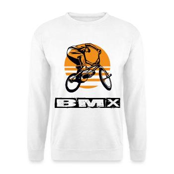 BMX - Unisex Sweatshirt - white - Front