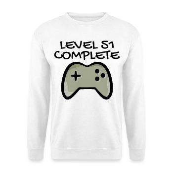 51st birthday - 51 years gift - Unisex Sweatshirt - white - Front